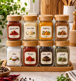 لیبل ادویه سه بعدی