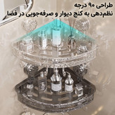 شلف اکرولیک مثلثی مدل وکیومی